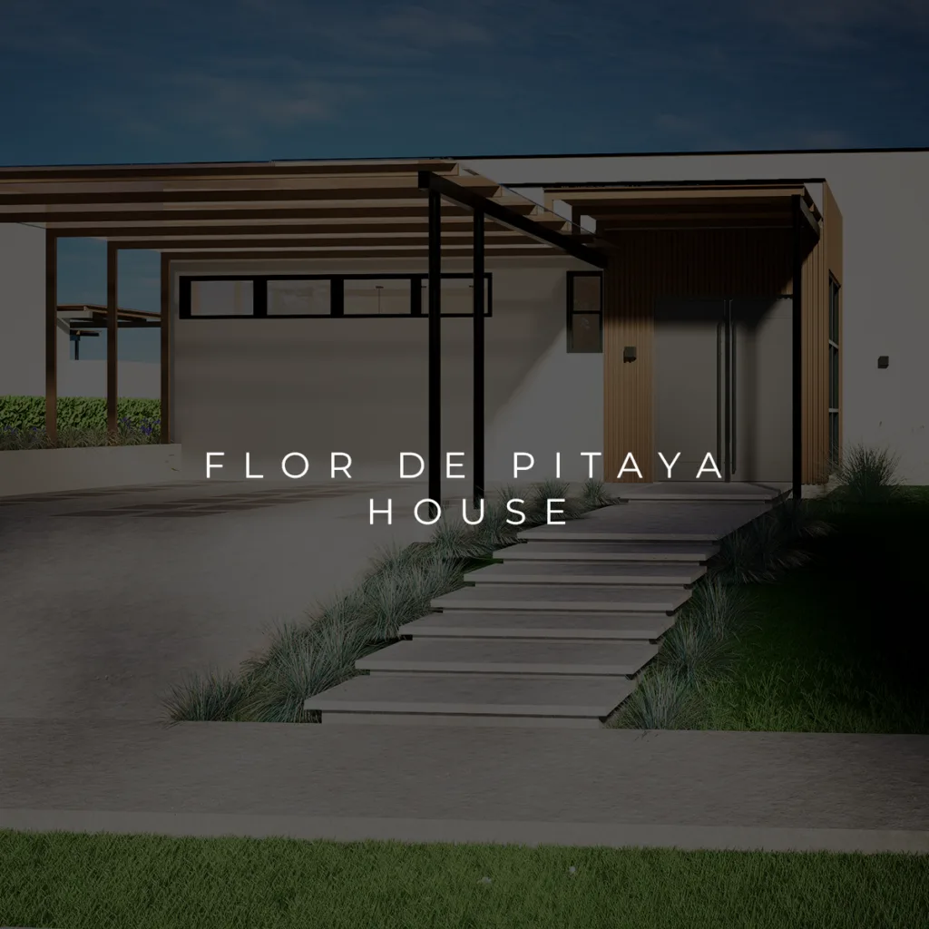 Render of the Flor de Pitaya house type at Costa Brava