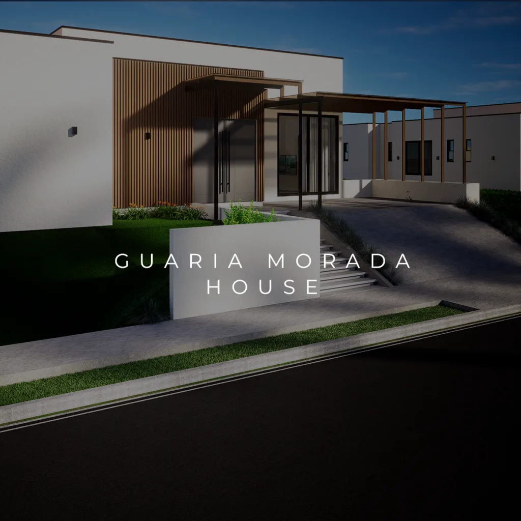 Render of the Guaria Morada house type at Costa Brava