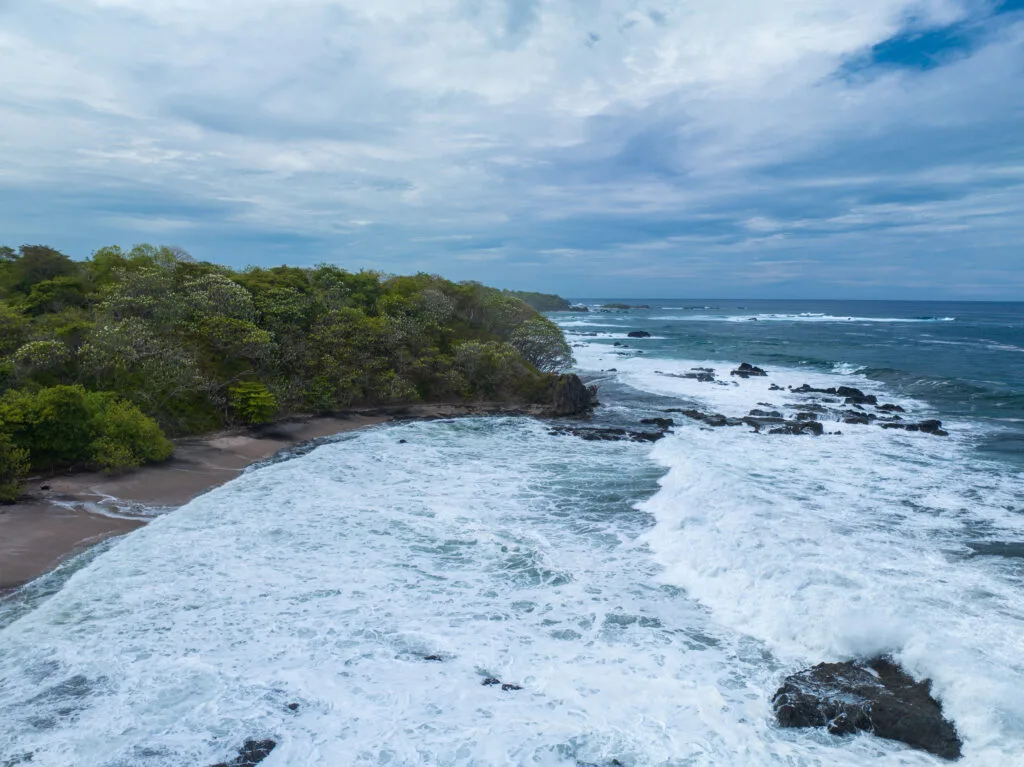 Oceanview building lots above San Juanillo Beach
